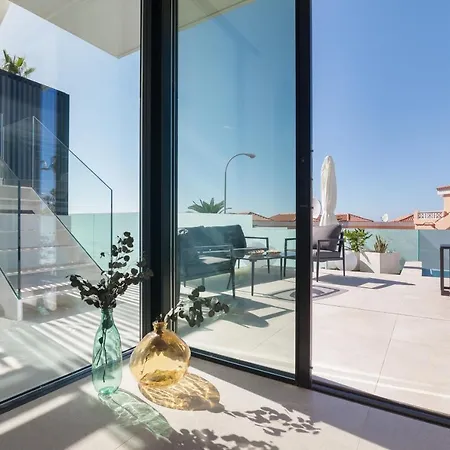 Βίλα A With Priv, Heated Pool, Ocean View The View Tenerife *
