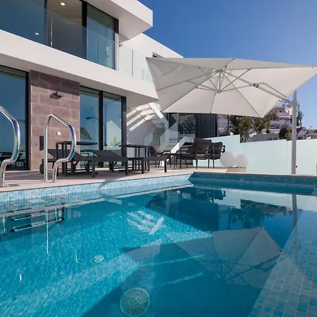 200m New A With Private, Heated Pool And Amazing Ocean View Villa Costa Adeje (Tenerife)