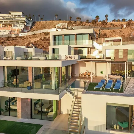 Villa A With Priv, Heated Pool, Ocean View The View Tenerife