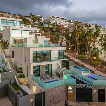 Villa A With Priv, Heated Pool, Ocean View The View Tenerife Costa Adeje (Tenerife)