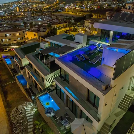 Villa A With Priv, Heated Pool, Ocean View The View Tenerife * Costa Adeje (Tenerife)