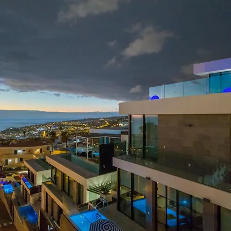 Villa A With Priv, Heated Pool, Ocean View The View Tenerife Villa