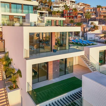 Vila 200m New A With Private, Heated Pool And Amazing Ocean View Costa Adeje (Tenerife)