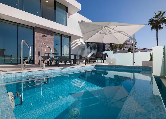 200m New A With Private, Heated Pool And Amazing Ocean View Вилла Адехе