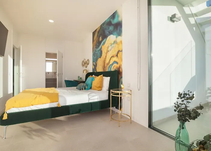 Вилла 200m New A With Private, Heated Pool And Amazing Ocean View Адехе