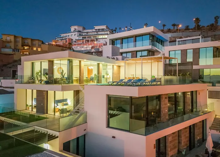 Вилла 200m New A With Private, Heated Pool And Amazing Ocean View Адехе